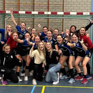 Dames 2 drie punten los na spannende thuiswedstrijd
