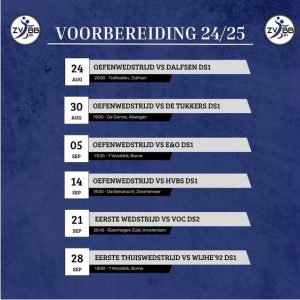 Programma 30 september – 6 oktober (week 40)